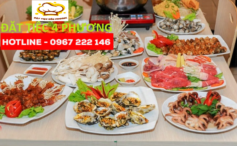 Đặt tiệc tại nhà quận 5 - Đặt tiệc 4 phương