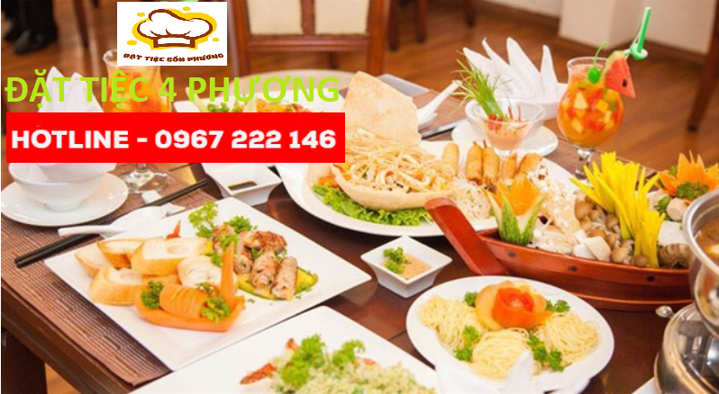 Đặt tiệc tại nhà quận 8 – Đặt tiệc 4 phương