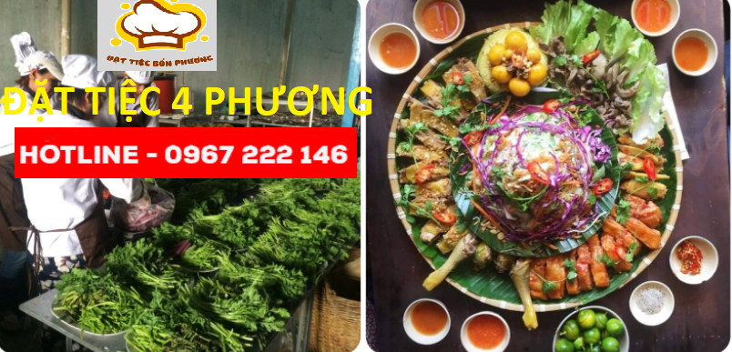 Nấu tiệc tại nhà quận 5 – Đặt tiệc 4 phương