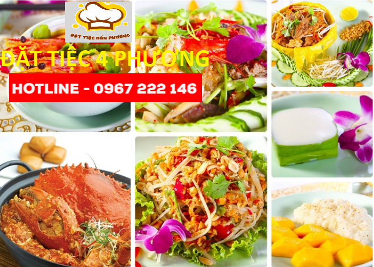 Nấu tiệc tại nhà quận 6 – Đặt tiệc 4 phương