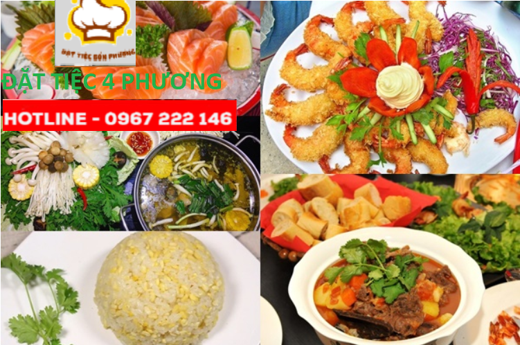 Nấu tiệc tại nhà Bình Chánh – Đặt tiệc 4 phương